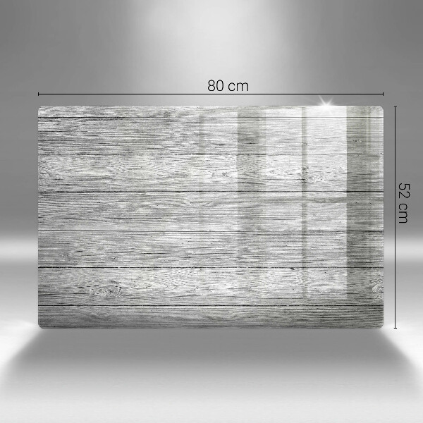 Induction hob protector Wood old boards