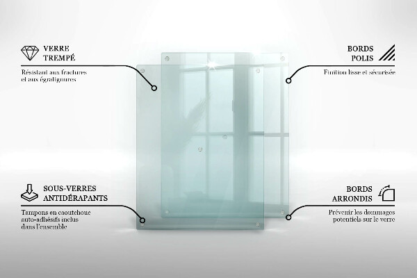 Transparent kitchen worktop protector 2x16x20 in