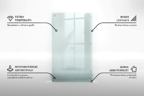 Transparent work surface saver 20x12 in