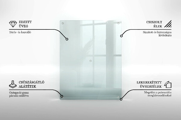 Transparent worktop saver large 20x16 in