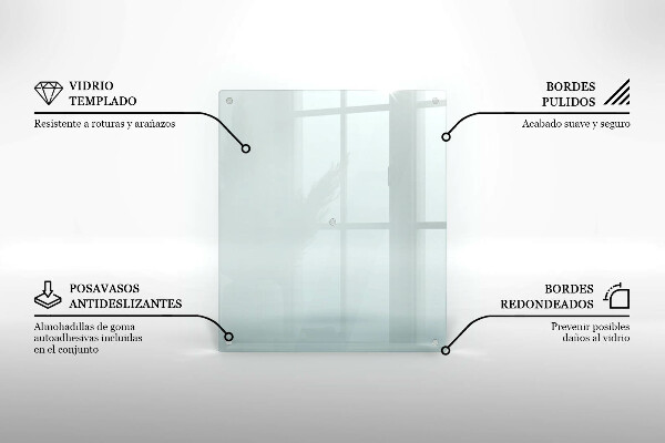 Transparent work surface saver 24x20 in