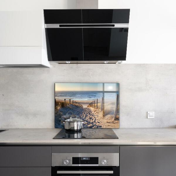 Kitchen splashback Sand dunes on the baltic sea