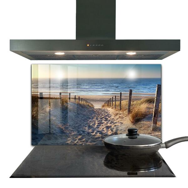 Kitchen splashback Sand dunes on the baltic sea