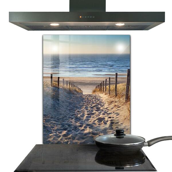 Kitchen splashback Sand dunes on the baltic sea