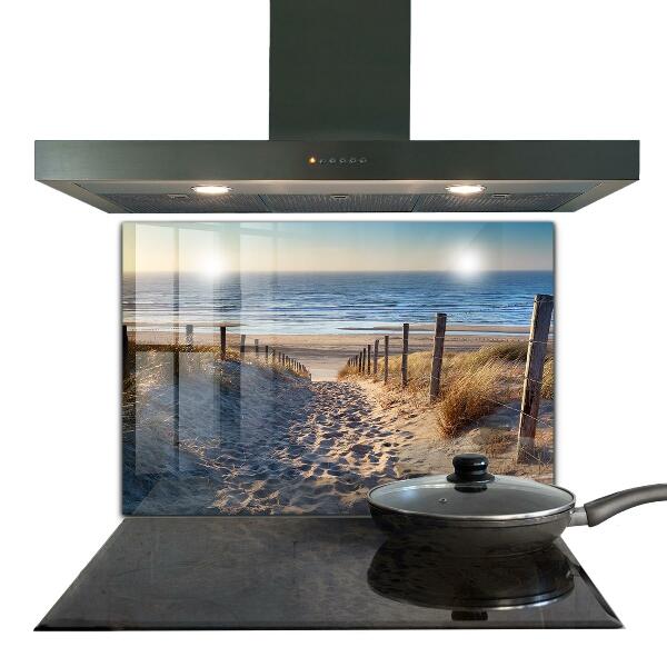 Kitchen splashback Sand dunes on the baltic sea