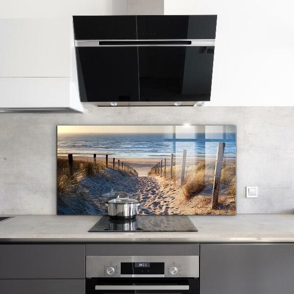 Kitchen splashback Sand dunes on the baltic sea