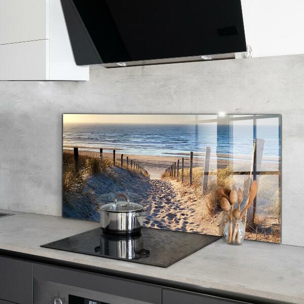Kitchen splashback Sand dunes on the baltic sea