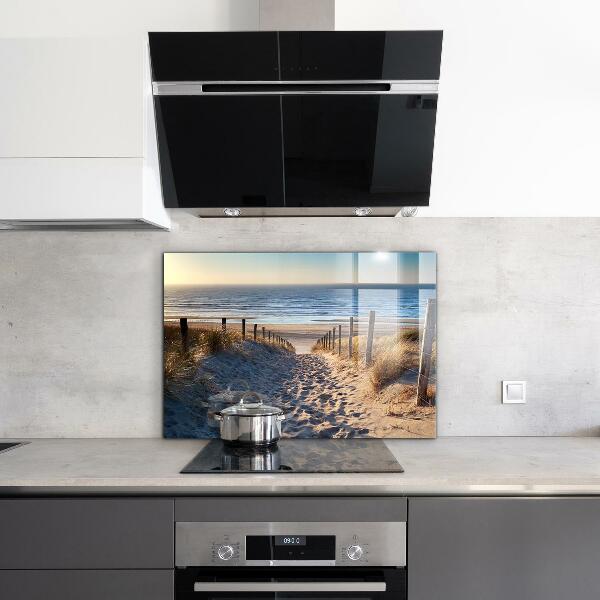 Kitchen splashback Sand dunes on the baltic sea