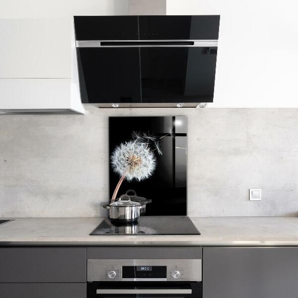 Kitchen splashback Dandelion dandelion in the wind