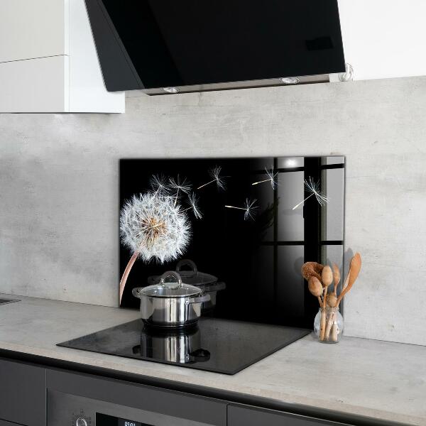 Kitchen splashback Dandelion dandelion in the wind