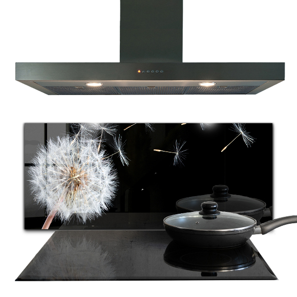 Kitchen splashback Dandelion dandelion in the wind