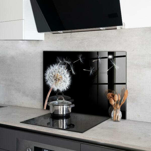 Kitchen splashback Dandelion dandelion in the wind