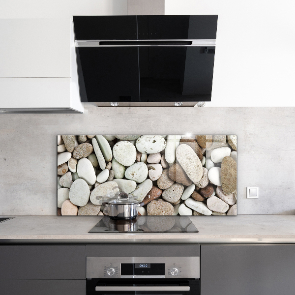 Oven splashback Stony beach