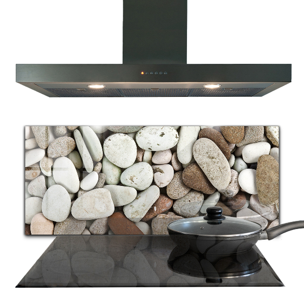 Oven splashback Stony beach