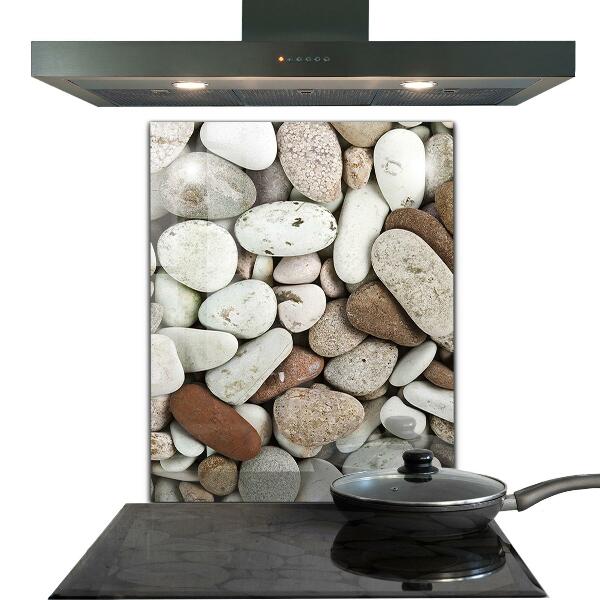 Oven splashback Stony beach