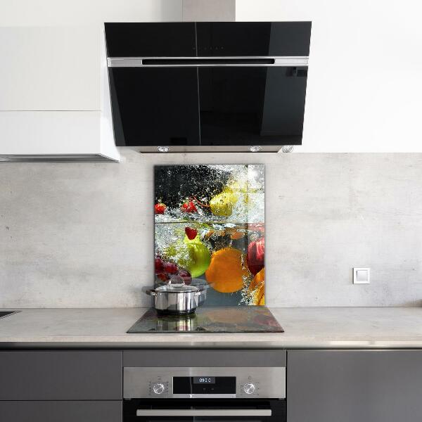 Kitchen splashback Juicy fruit lemonade