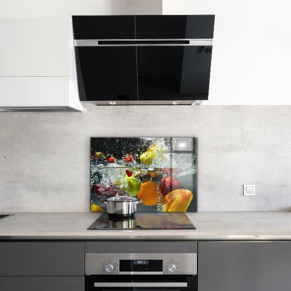 Kitchen splashback Juicy fruit lemonade