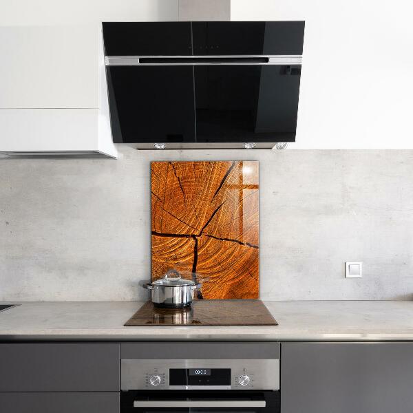 Oven splashback Trunk structure
