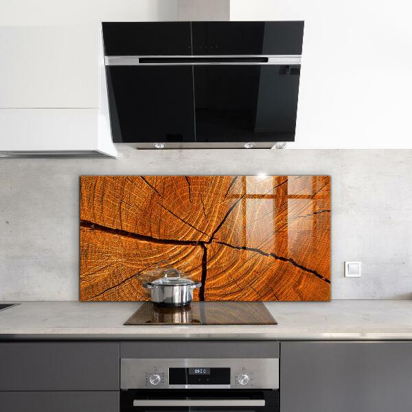 Oven splashback Trunk structure