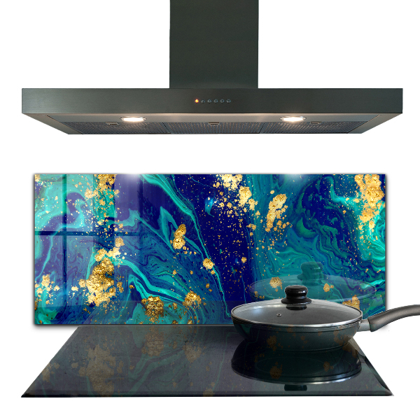 Kitchen splashback Modern art abstraction