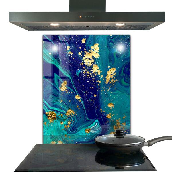 Kitchen splashback Modern art abstraction