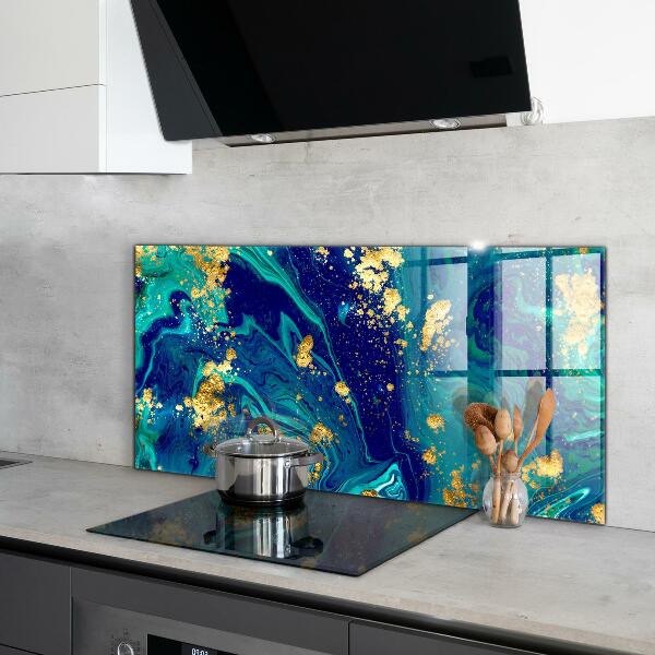 Kitchen splashback Modern art abstraction