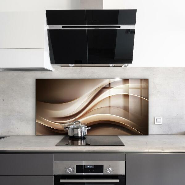 Kitchen splashback Energy wave abstraction