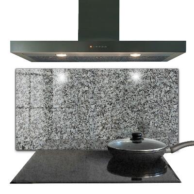 Glass splashback Granite natural stone