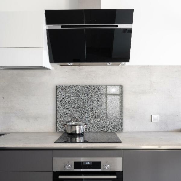 Glass splashback Granite natural stone