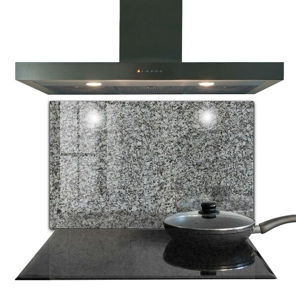 Glass splashback Granite natural stone