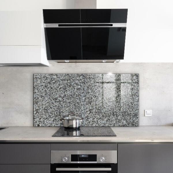 Glass splashback Granite natural stone