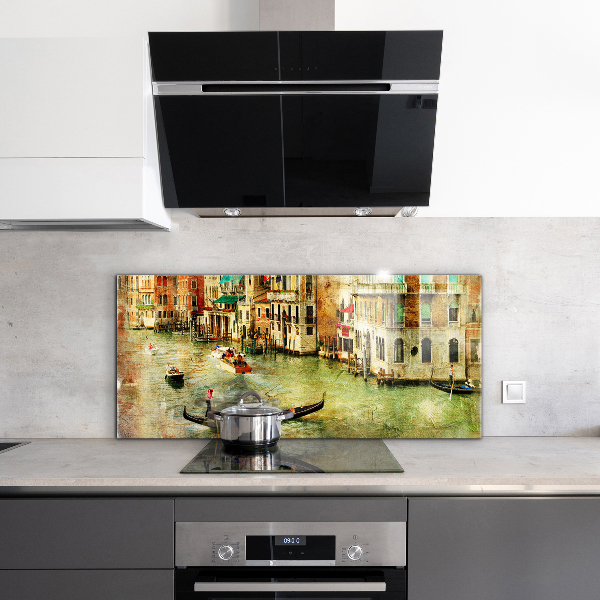 Kitchen splashback Italy venice vintage picture