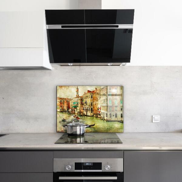 Kitchen splashback Italy venice vintage picture