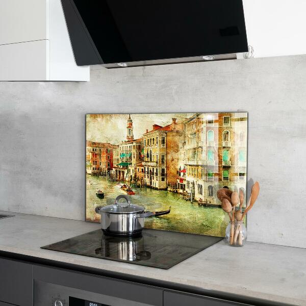 Kitchen splashback Italy venice vintage picture