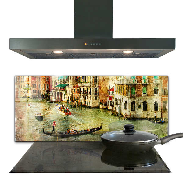 Kitchen splashback Italy venice vintage picture