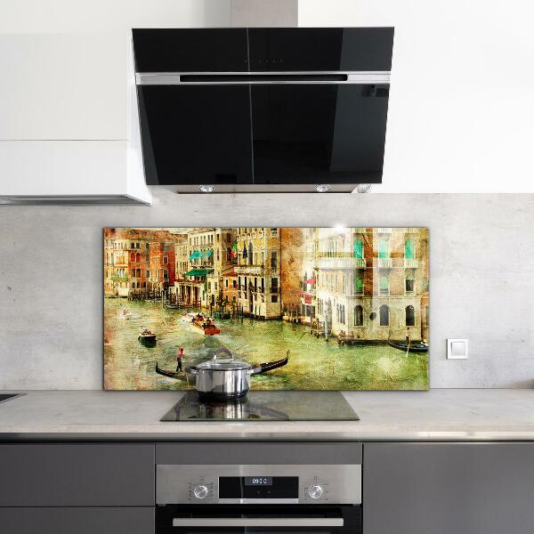 Kitchen splashback Italy venice vintage picture