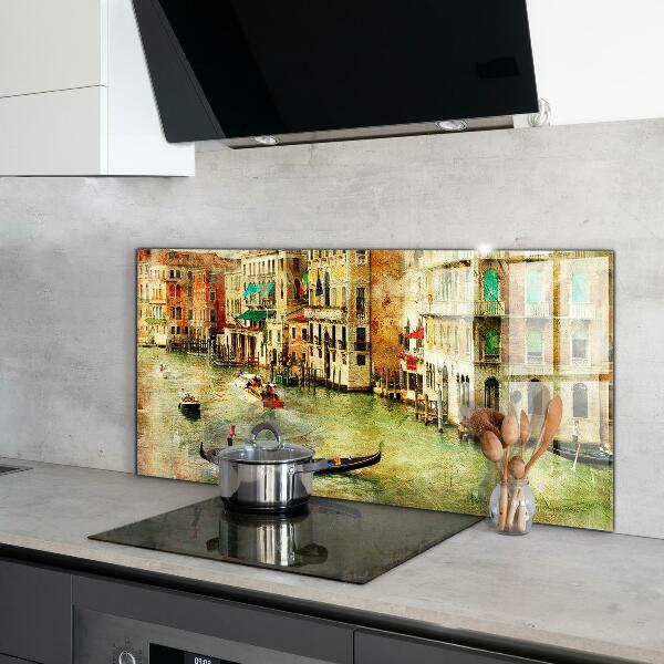 Kitchen splashback Italy venice vintage picture
