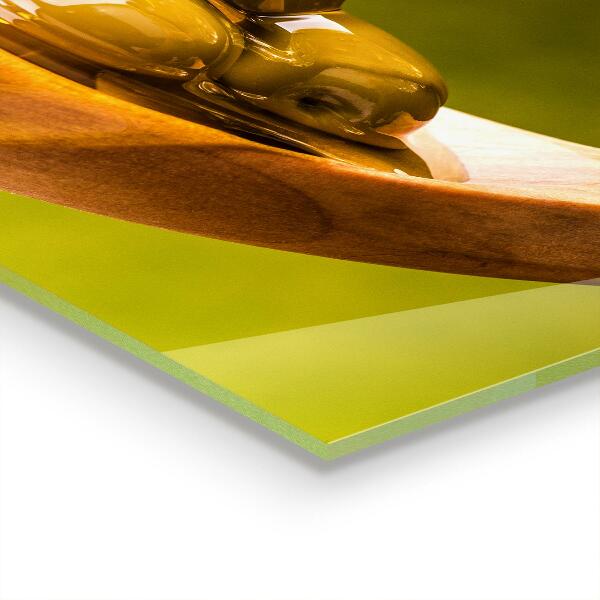 Kitchen splashback Freshly pressed olive oil