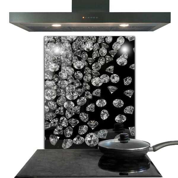 Cooker splashback Diamonds friends women