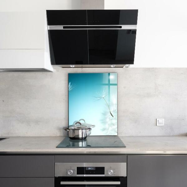 Kitchen splashback Dandelion dandelion in the wind