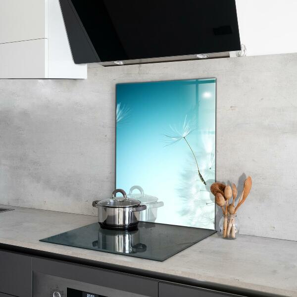 Kitchen splashback Dandelion dandelion in the wind