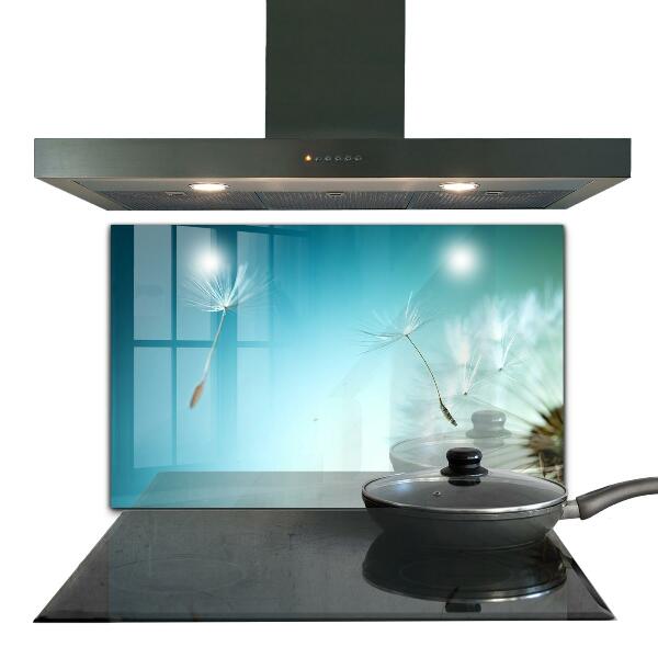 Kitchen splashback Dandelion dandelion in the wind