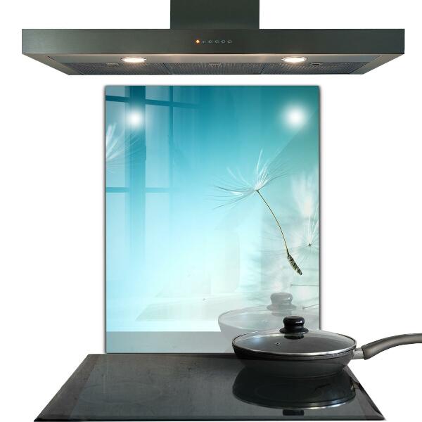 Kitchen splashback Dandelion dandelion in the wind
