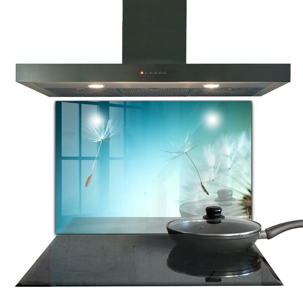 Kitchen splashback Dandelion dandelion in the wind