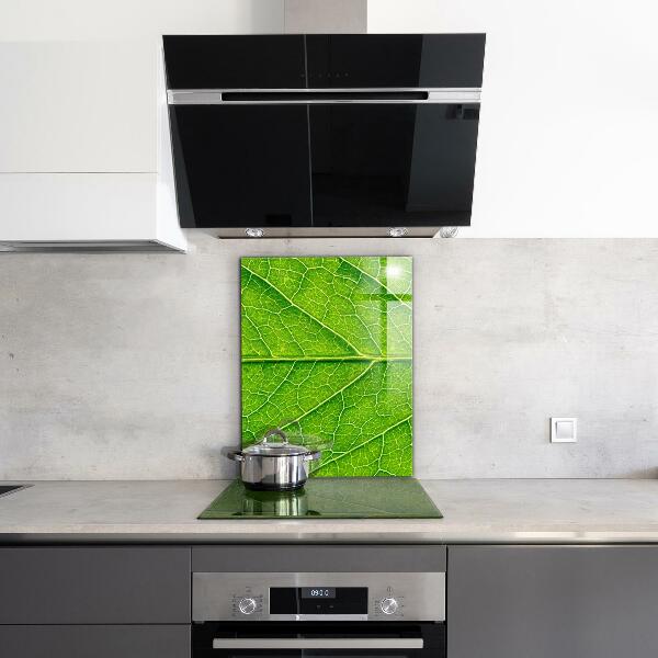 Kitchen wall panels Delicate leaf details