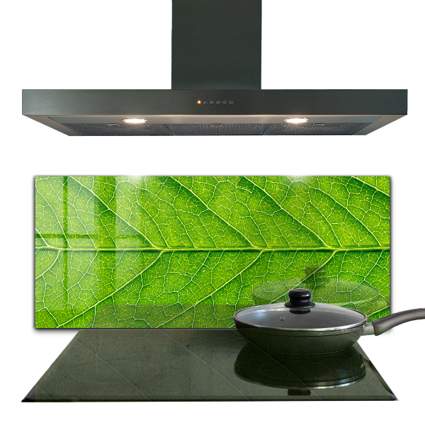 Kitchen wall panels Delicate leaf details