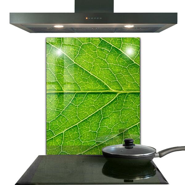 Kitchen wall panels Delicate leaf details