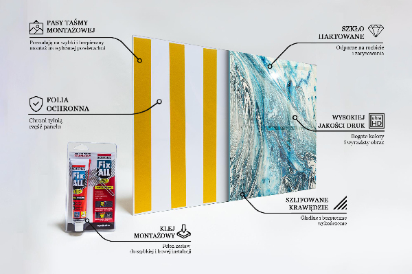 Cooker splashback Sea wave