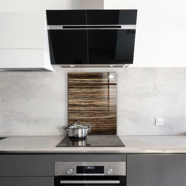 Kitchen splashback Oak wood texture