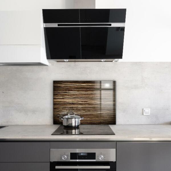Kitchen splashback Oak wood texture